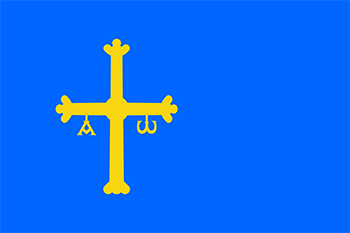 Website design Asturias province flag