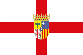 Website design Zaragoza province flag